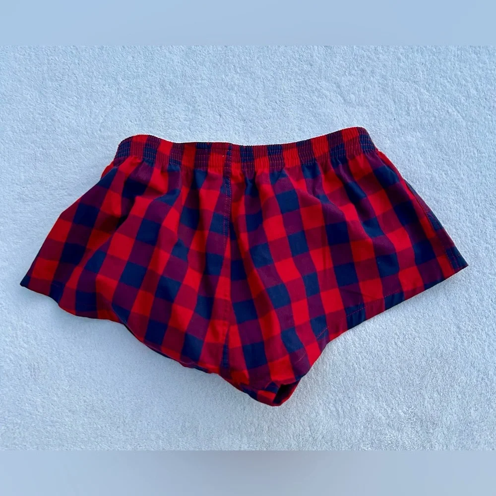 Soebean Checkered Fit Trunks Underwear Sz.Medium Mens 100% Cotton